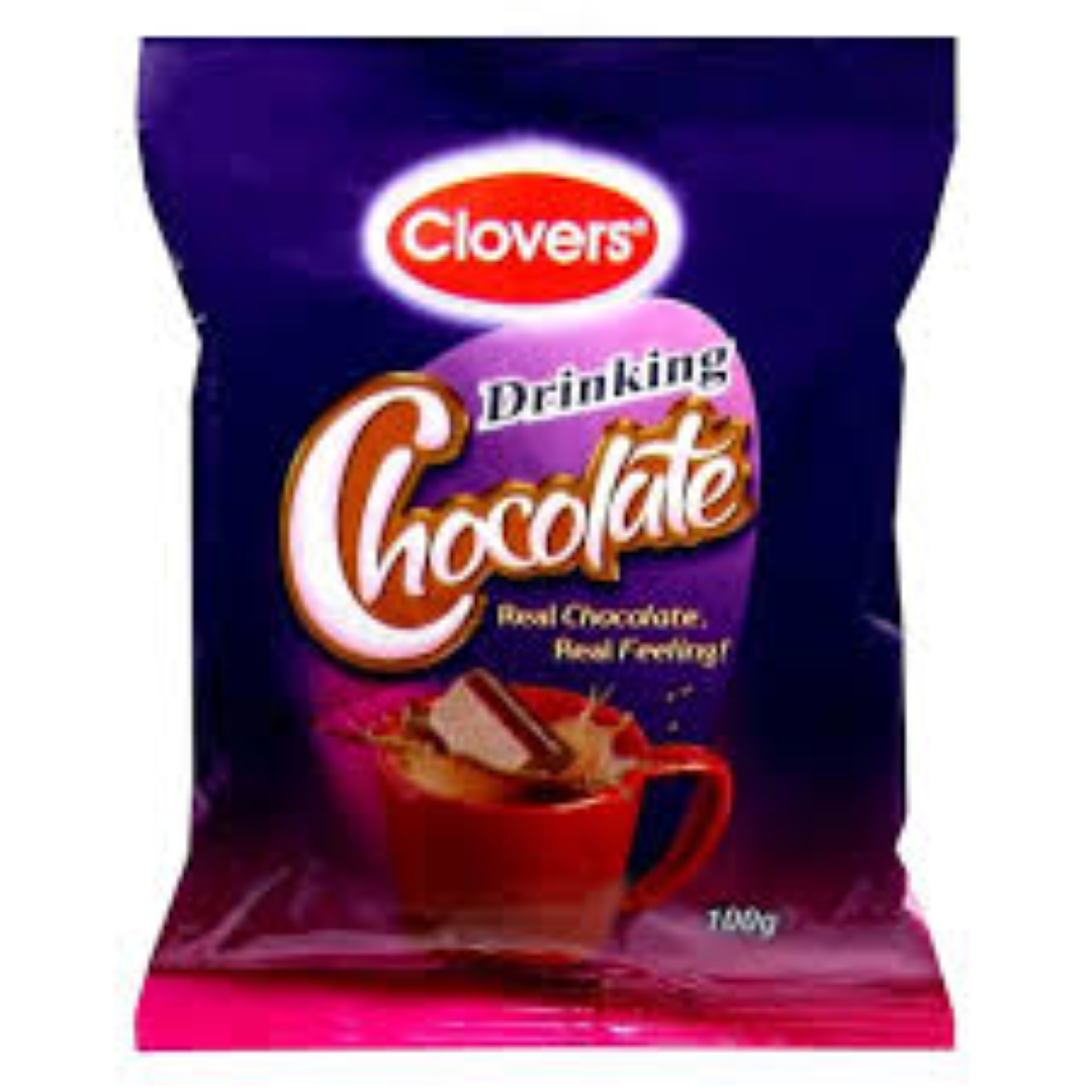 CLOVERS DRINKING CHOCOLATE 100G SCH